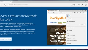Microsoft Edge niedługo otrzyma pierwsze rozszerzenia - co trzeba o nich wiedzieć?