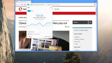 Opera wbudowuje w swoją przeglądarkę bezpłatny VPN