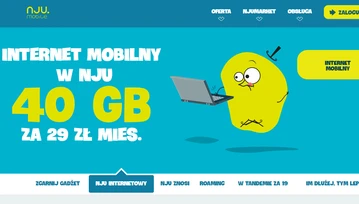 Nju mobile z kolejną nowością - oferta internetowa z 40 GB, a po dwóch latach 120 GB za max 29 zł