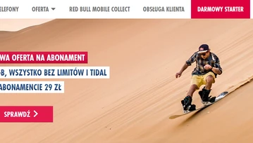 Red Bull Mobile z nowymi abonamentami - Pełen no limit i 8 GB za 29 zł