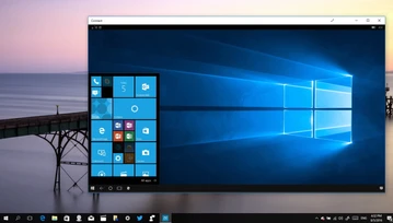 Zdalny pulpit i bezprzewodowy dodatkowy ekran w Windows 10