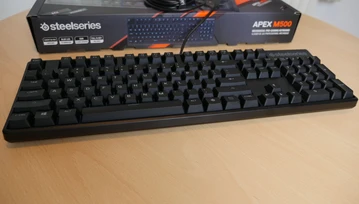 Recenzja klawiatury mechanicznej SteelSeries Apex M500. Drożej się nie dało?