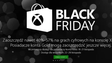 Wcześniejszy Black Friday dla posiadaczy Xboksów, w PlayStation Store już wkrótce