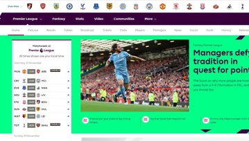 Premier League jest nie tylko najlepszą ligą piłkarską. Ma także najładniejszą stronę internetową