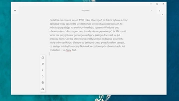 Appy Text, to dla mnie następca Notatnika w Windows 10