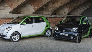 Elektryczny smart fortwo oraz forfour ma więcej sensu niż inne „auta na prąd”