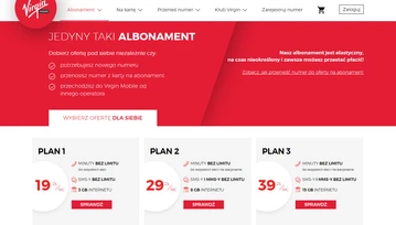 Virgin Mobile wprowadza nowy plan w abonamencie z darmowym roamingiem!