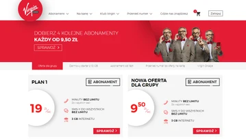 Nowa oferta Virgin Mobile dla grup