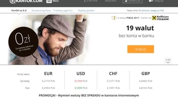 Rkantor.com - prosty i funkcjonalny system do transakcji walutowych