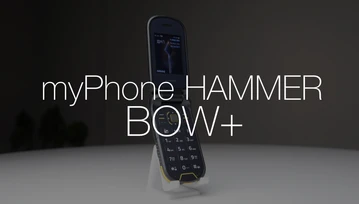 Ten telefon ma klapkę, w 2017 roku. W dodatku jest pancerny. Test myPhone Hammer BOW+