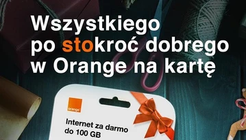 100 zł na rozmowy w prezencie od Orange w ofercie na kartę