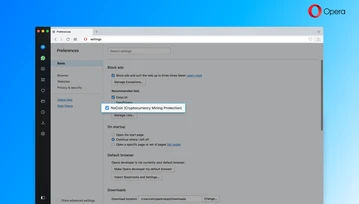 Każda przeglądarka internetowa powinna mieć taką funkcję! Opera z wbudowanym zabezpieczeniem NoCoin