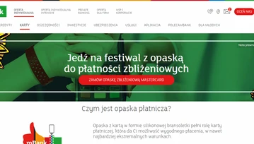 mBank rozdaje opaski do płatności zbliżeniowych zupełnie za darmo