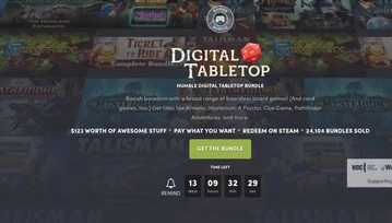 Świetna okazja dla fanów planszówek! Nowy Humble Digital Tabletop Bundle!