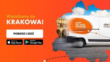 Wypożycz auto dostawcze w Krakowie i oddaj w Warszawie. CityBee w kolejnych miastach w Polsce