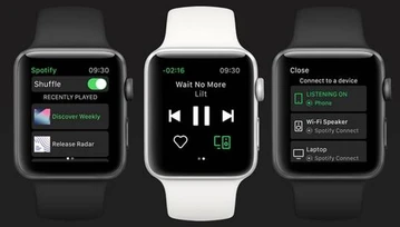 Dla tej aplikacji kupiłbym Apple Watch. Spotify trafia na zegarek Apple