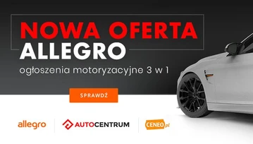 Allegro udostępnia nową usługę - ogłoszenia motoryzacyjne 3 w 1