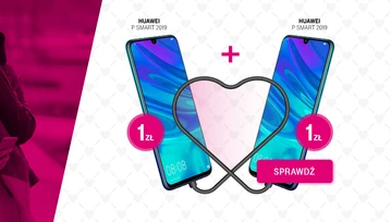 Walentynkowa promocja w T-Mobile - Dwa Huawei P Smart 2019 kupicie w cenie jednego