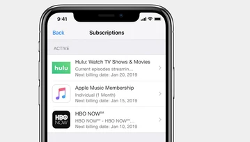 Apple w końcu zadbało o wygodne zarządzanie subskrypcjami