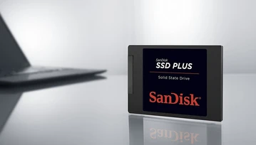 Poniżej 40 groszy za 1 GB! Pojemne dyski SSD są bardzo tanie. SanDisk SSD Plus 1TB za 389 zł!