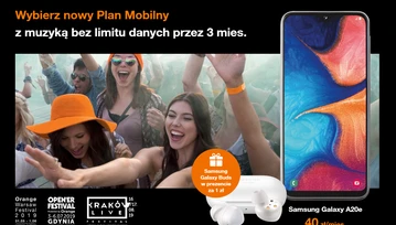 Słuchawki Samsung Galaxy Buds w prezencie w zestawie ze smartfonem w Orange. Nic, tylko brać