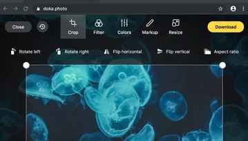 Doka.Photo - darmowy edytor zdjęć online do przerabiania i obróbki zdjęć w przeglądarce
