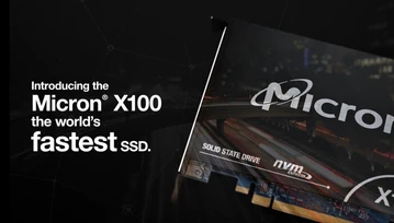 Micron X100 to najszybszy dysk SSD - 9 GB/s dzięki pamięciom 3D XPoint