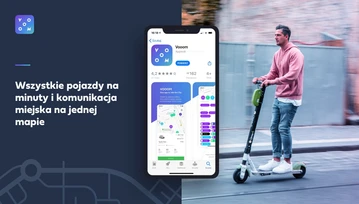 Vooom - pierwsza aplikacja do znajdowania i jednocześnie wynajmowania aut, hulajnóg czy skuterów