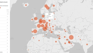 Microsoft pozwala śledzić na bieżąco rozwój koronawirusa na świecie