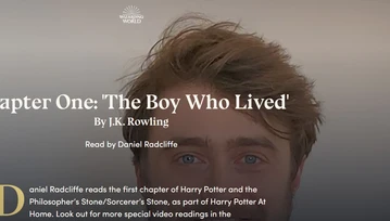 Gwiazdy czytają Harry'ego Pottera na Spotify, na początek Daniel Radcliffe