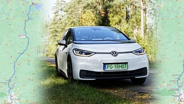 Elektryczny Volkswagen ID.3 na trasie Warszawa-Mikołajki-Warszawa – 460 km, test zasięgu