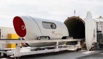 Pierwszy udany test Hyperloop od Richarda Bransona