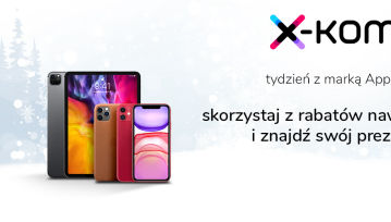 Szał świątecznych zakupów w x-komie i Tydzień Apple z rabatami do 16%