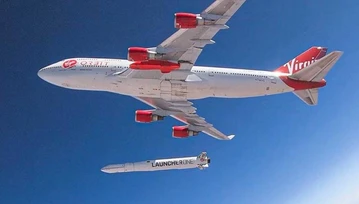 Virgin Orbit na orbicie, test statyczny SLS poszedł... jak zwykle