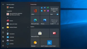 Windows 10 jak Windows XP, pływające menu Start z zaokrąglonymi rogami