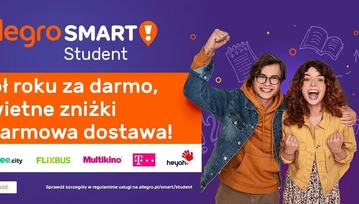 Allegro Smart! Student za darmo przez pół roku i to bez podawania danych karty