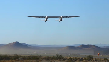 Stratolaunch, największy samolot świata zalicza kolejny lot