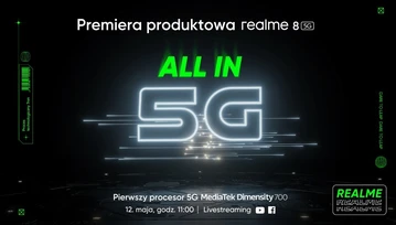 Oglądaj z nami polską premierę realme 8 5G