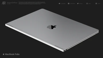 MacBook Folio - tak wyobraża sobie składanego 20" MacBooka fan marki