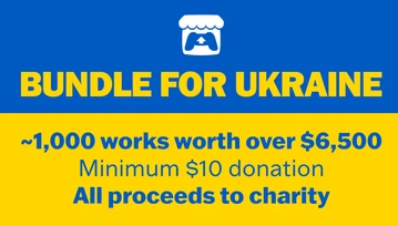 Gry indie na pomoc Ukrainie! Pakiet ponad 900 produkcji zebrał już kilka milionów dolarów