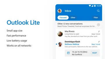 Zupełnie nowy Outlook Lite na Androida! A myślałem, że epoka lekkich aplikacji minęła...