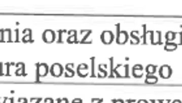 Poseł wydał ponad 50 000 na stronę internetową, której nie można znaleźć