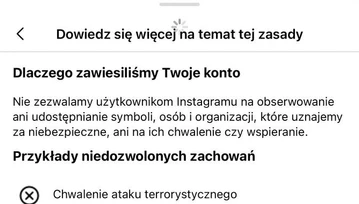 Lider Konfederacji stracił konto na Instagramie w środku kampanii