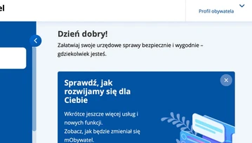 mObywatel w przeglądarce zyskuje więcej funkcji. Co nowego?