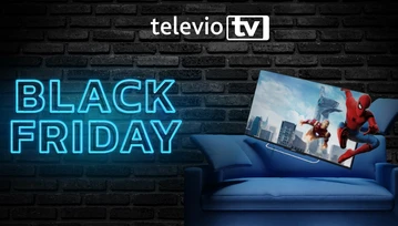 Promocja na Black Friday w Televio. Kup pakiet BASIC za 1 zł i zdobądź pakiet PREMIUM za darmo!