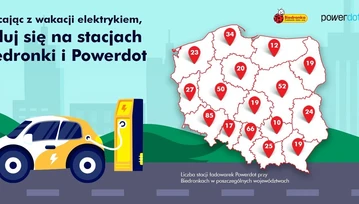 Coraz więcej Biedronek ma stacje ładowania samochodów elektrycznych