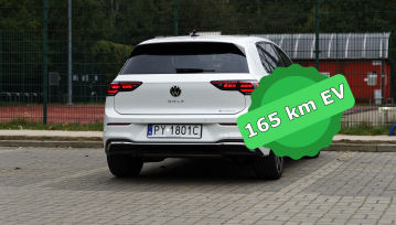 Volkswagen Golf TSI eHybrid: elektryczny zasięg na 165 km. Hybryda Plug-In – test