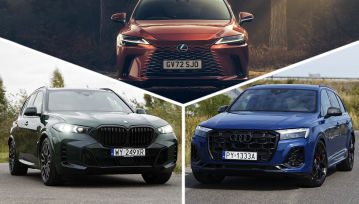 Który hybrydowy SUV premium? Audi Q7 60 TFSIe, BMW X5 xDrive50e czy Lexus RX 450h+?