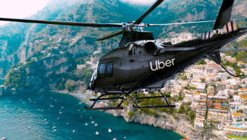 Helikopter zamiast starego Priusa? Tu Uber już to oferuje