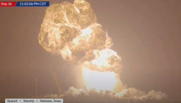 SpaceX może na razie zapomnieć o Marsie. Ogromny wybuch w Starbase